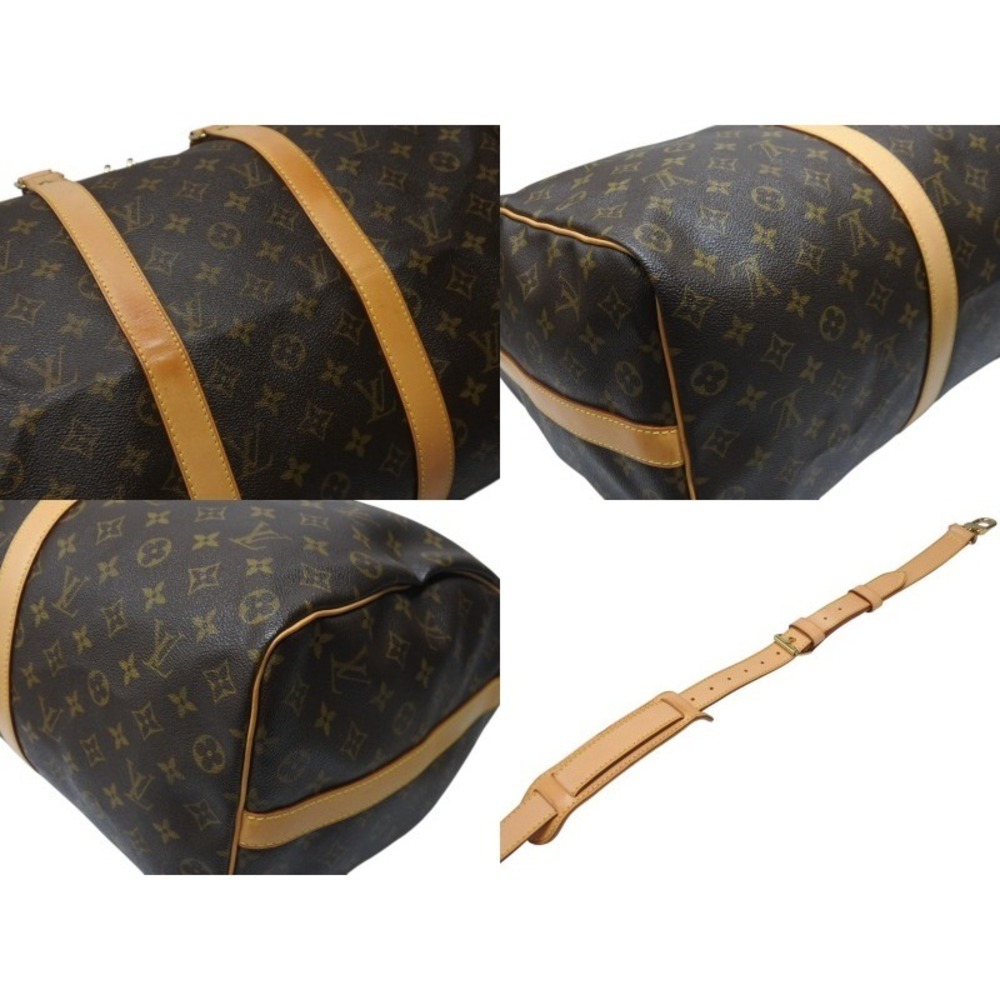 Louis Vuitton Bandouliere Monogram Brown Boston Keepall Bag - Picture 7 of 9